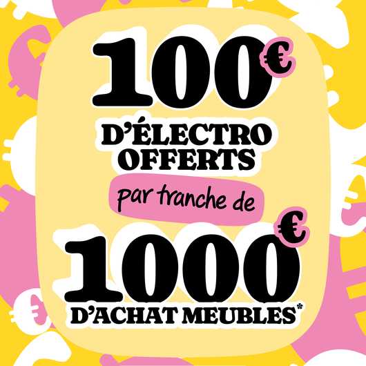 100 € d’électroménager offerts